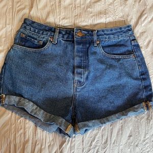 Forever 21 Mom Jean Shorts S 28